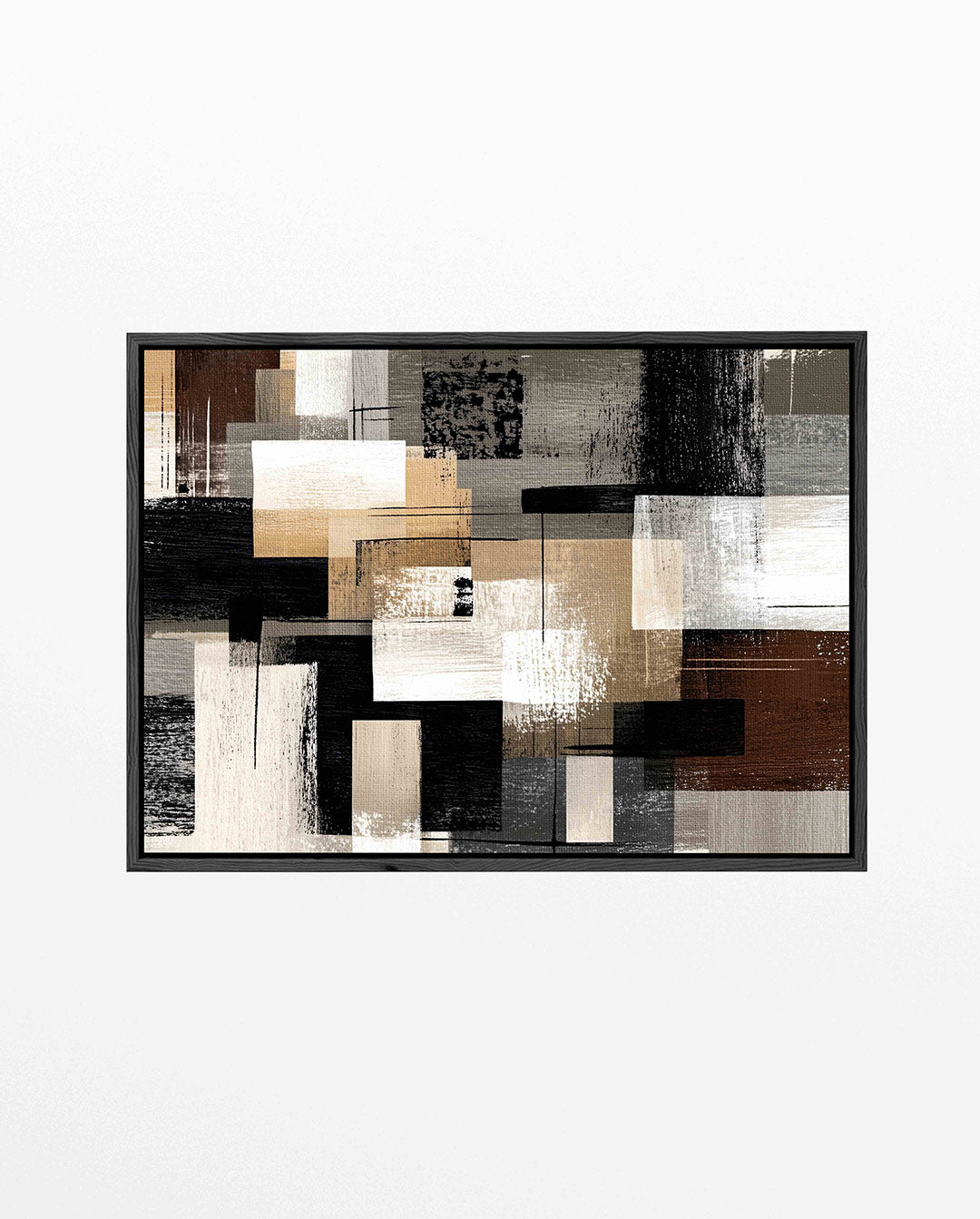 Geometrische compositie Kunstwerk