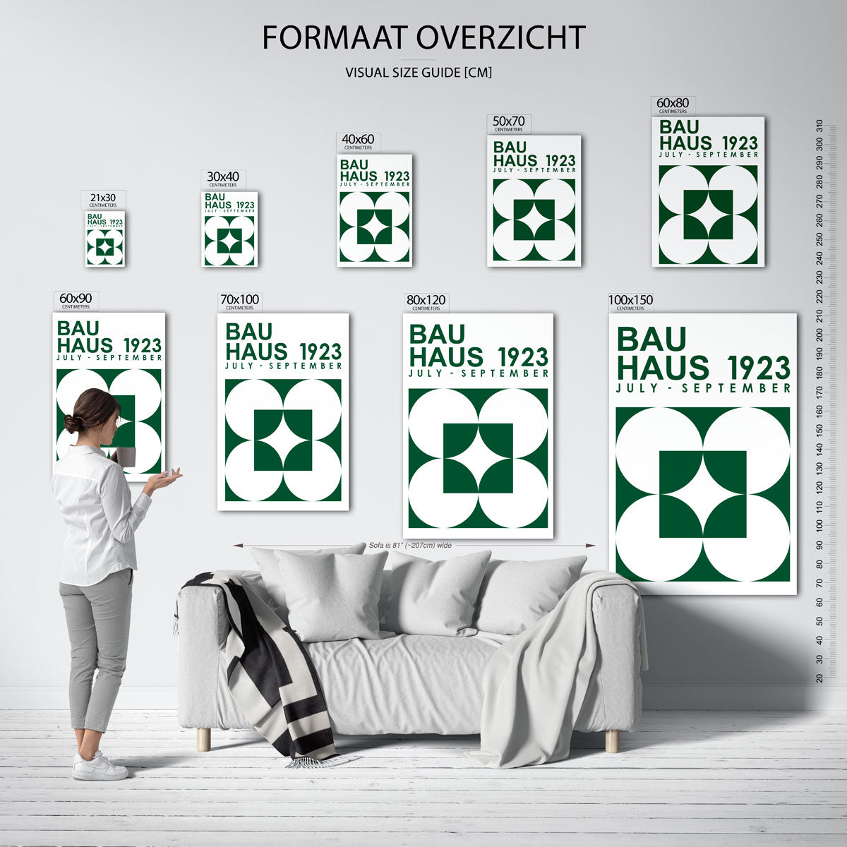 Vorm en balans Poster