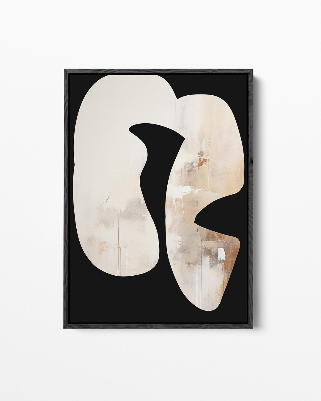 Organische vormen compositie Kunstwerk