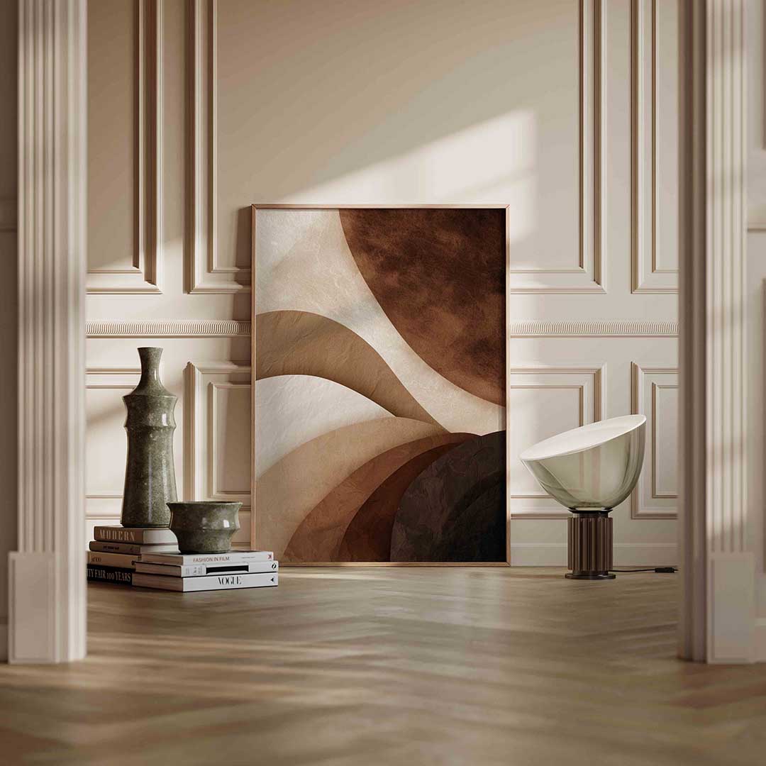 Abstracte vormen Poster