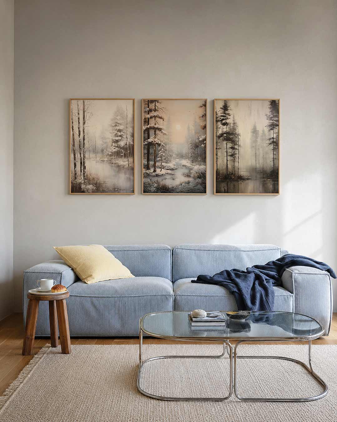 Natuurlijke sereniteit Posterset