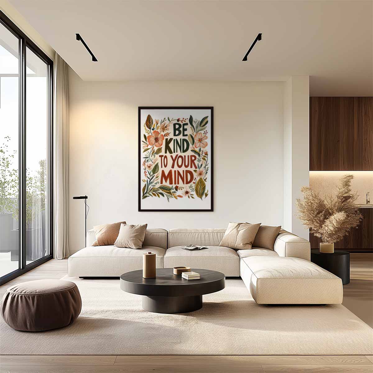 Botanische Motivatieposter Kunstwerk-canvas-dibond-plexiglas-wanddecoratie-WallArtistic