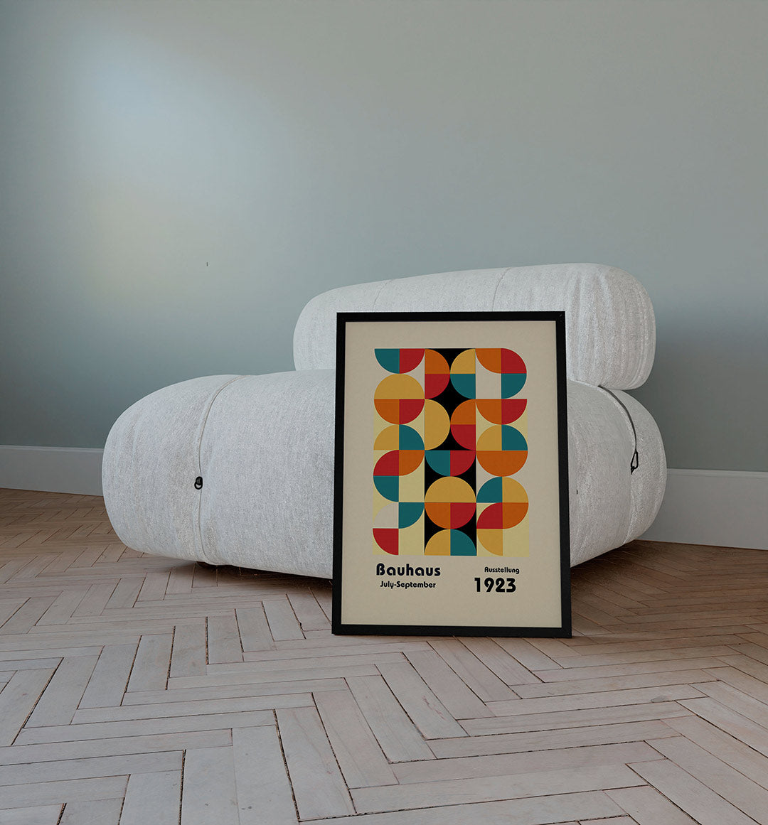 Vormritme en kleur Poster