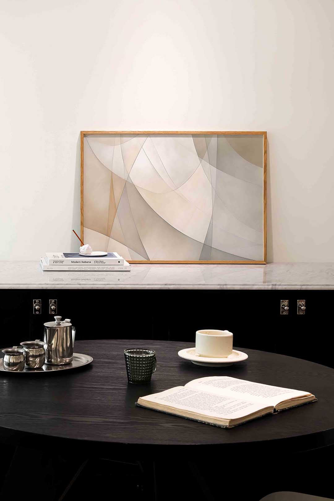 Abstracte vormen Poster