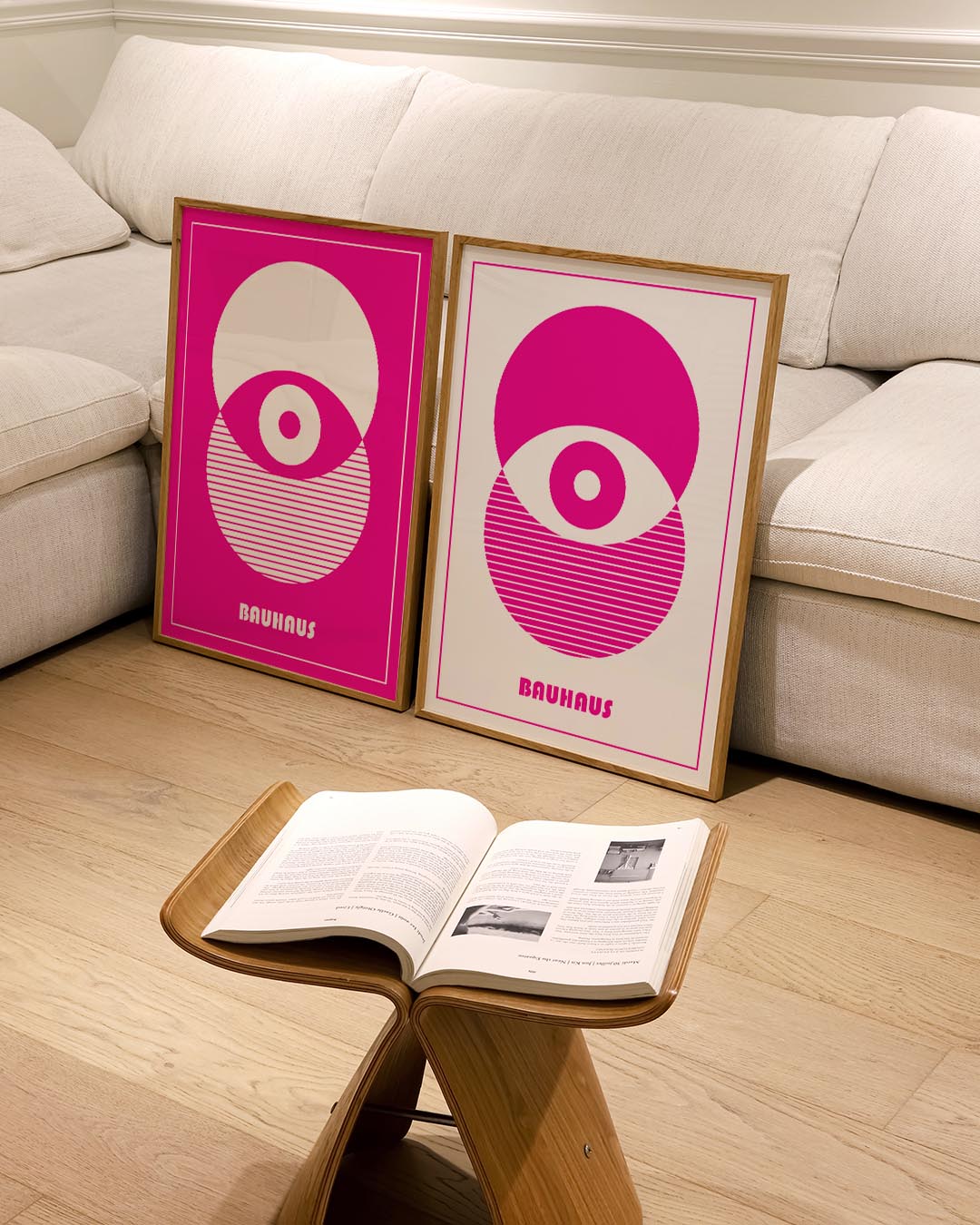 Cirkel en strepen Posterset