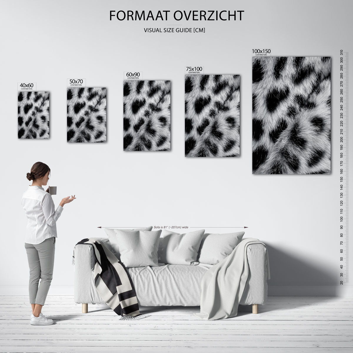 Dierlijke patronen Kunstwerk