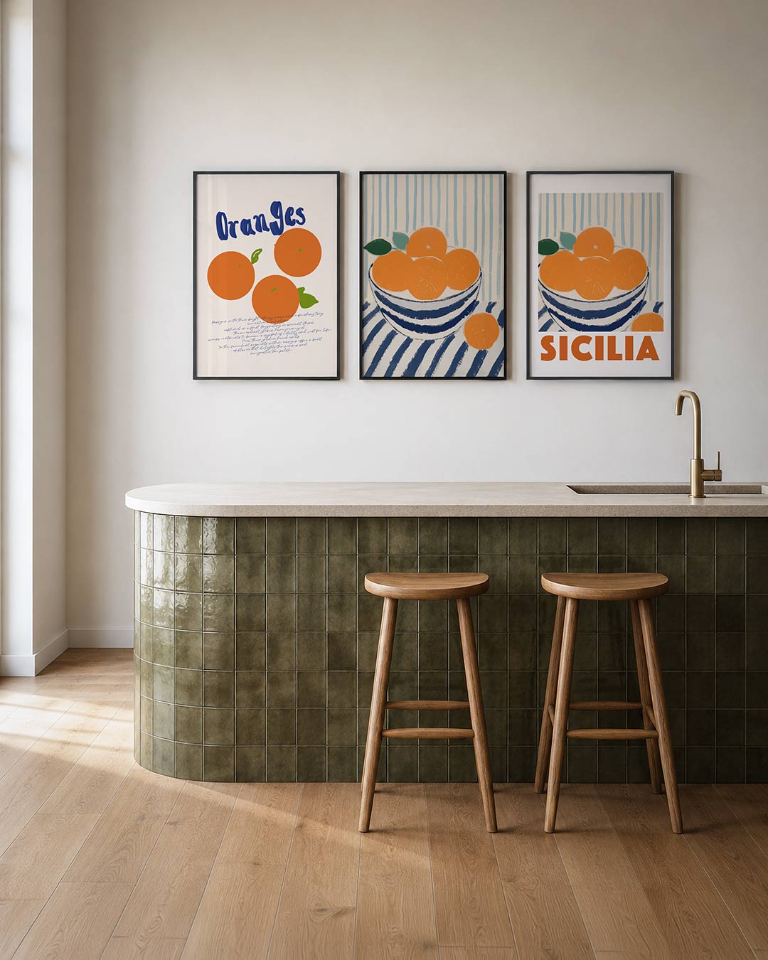 Fruitige kleurenpracht Posterset
