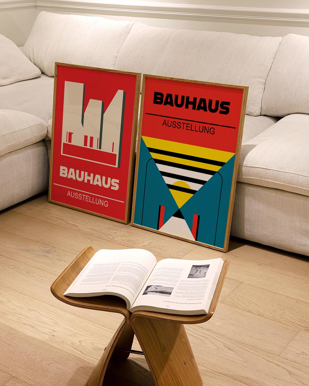 Kleurrijke vormen Posterset