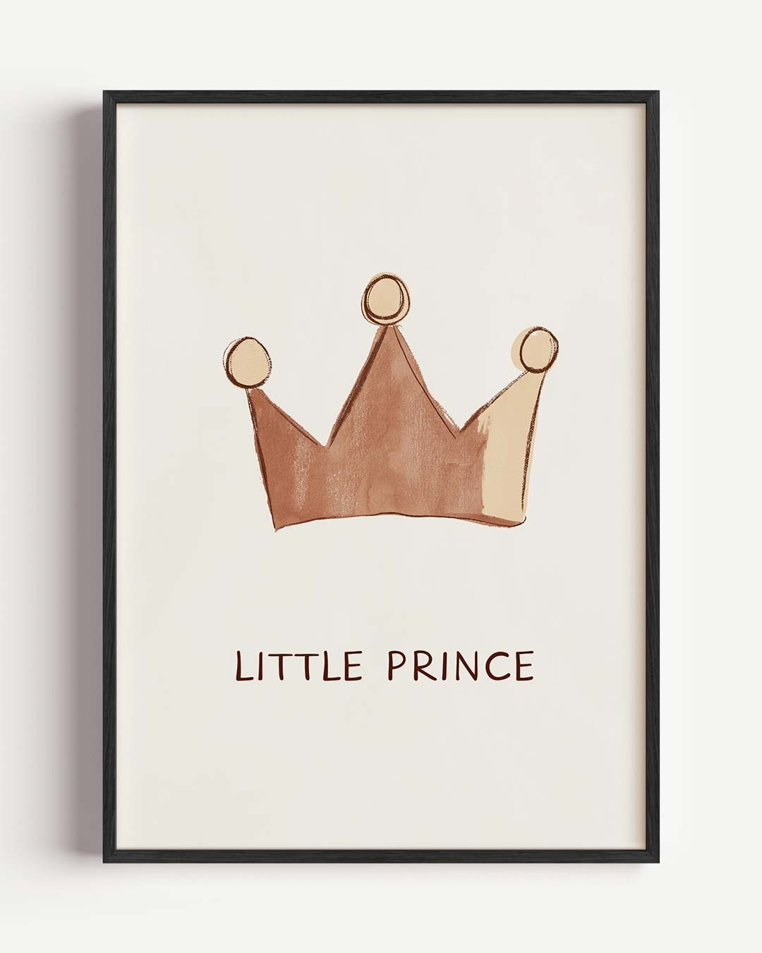 Little Prince Kroon Poster-WallArtistic