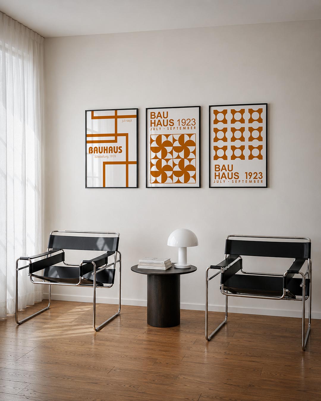 Lijnen en kleurvlakken Posterset