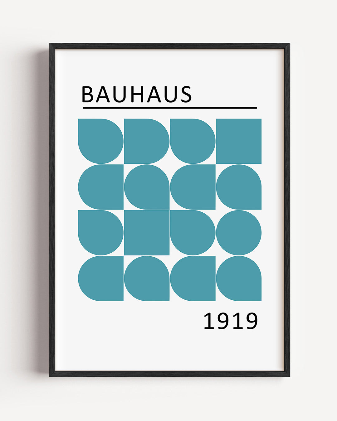Vormritme en lijnen Poster