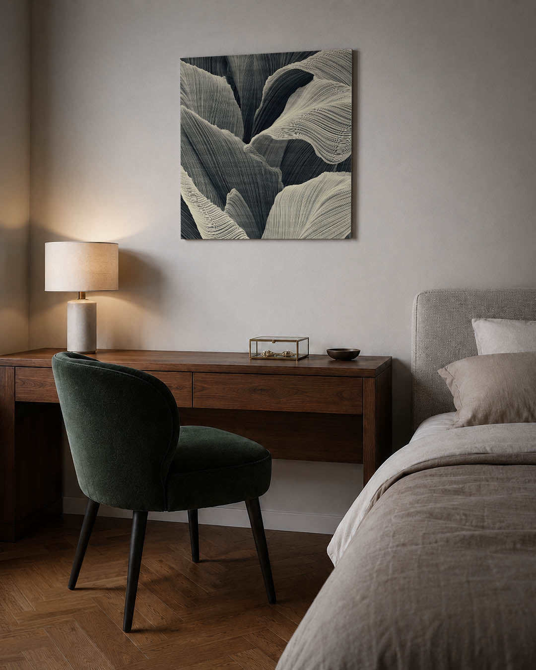Golvende lijnen Kunstwerk