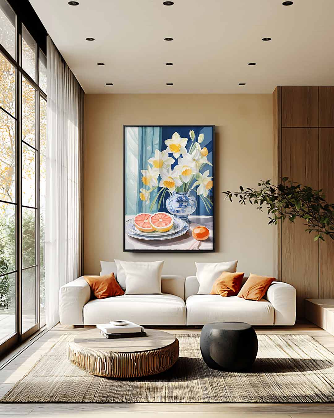 Lente Bloei Stilleven Kunstwerk-canvas-dibond-plexiglas-wanddecoratie-WallArtistic