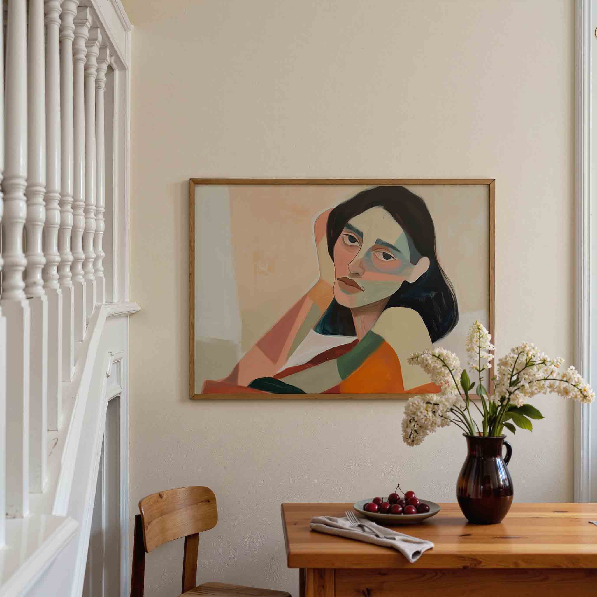 Vrouwelijk portret Poster