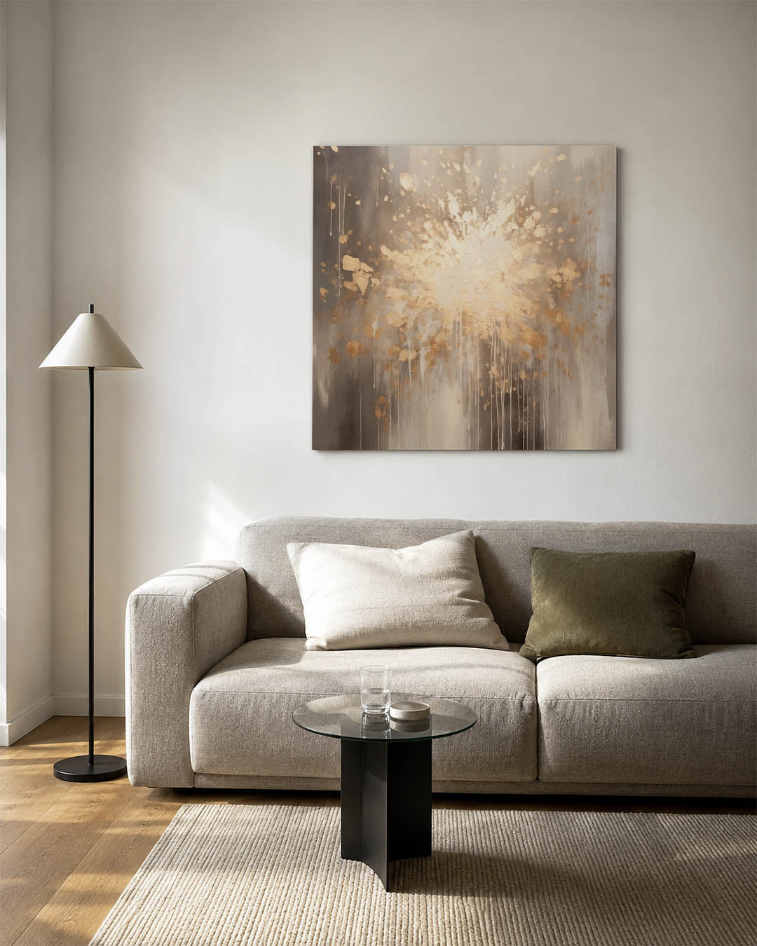 Explosieve kleurenpracht Kunstwerk