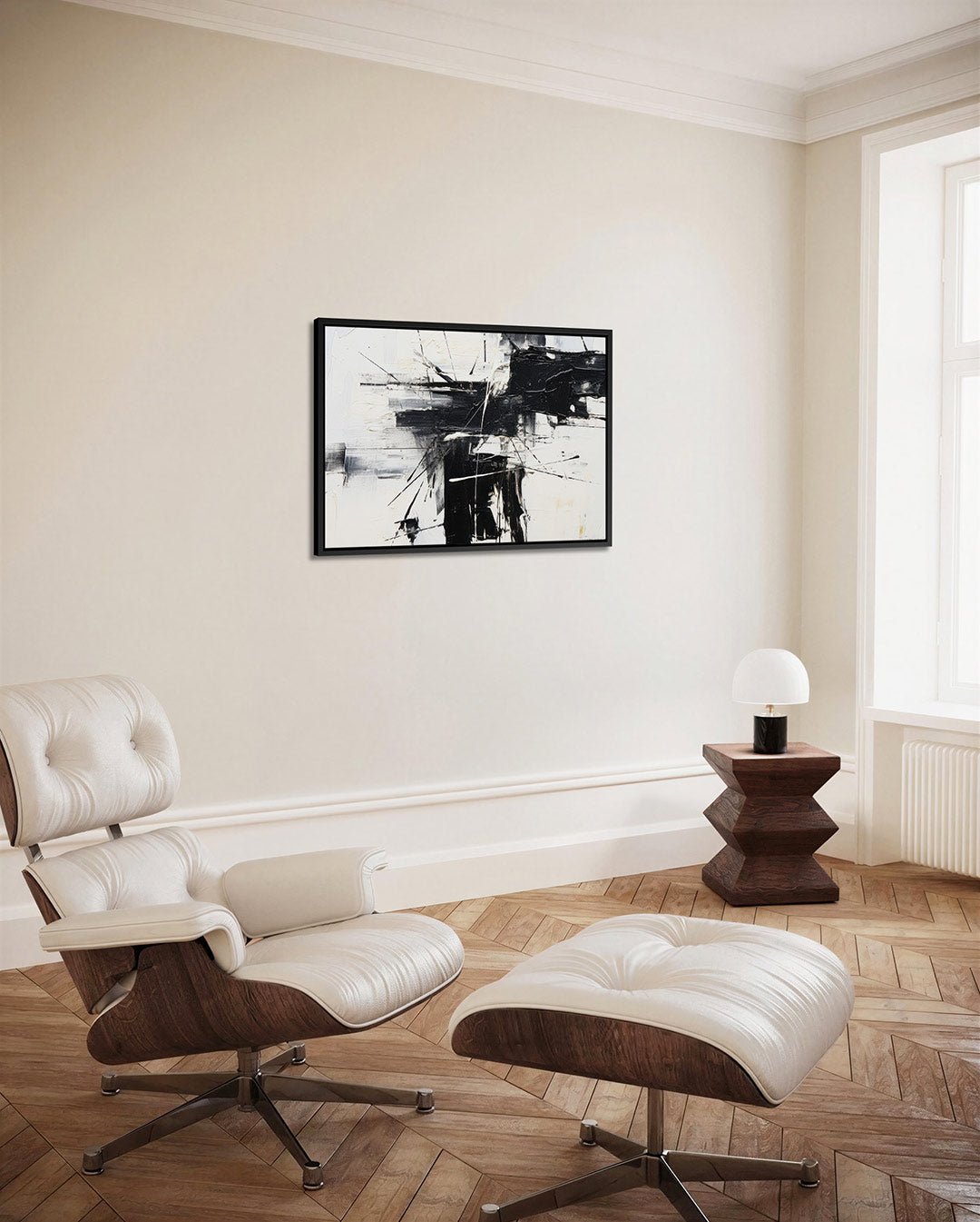 Dynamische lijnen Kunstwerk