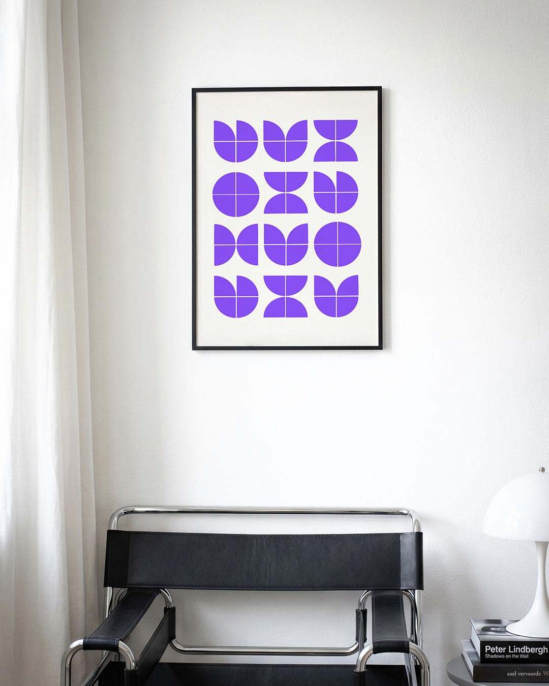 Vormritme en kleur Poster