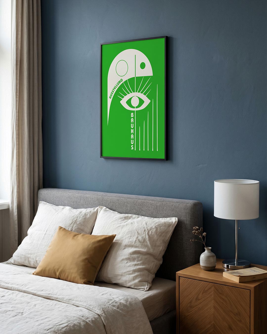 Oog en lijnen Poster