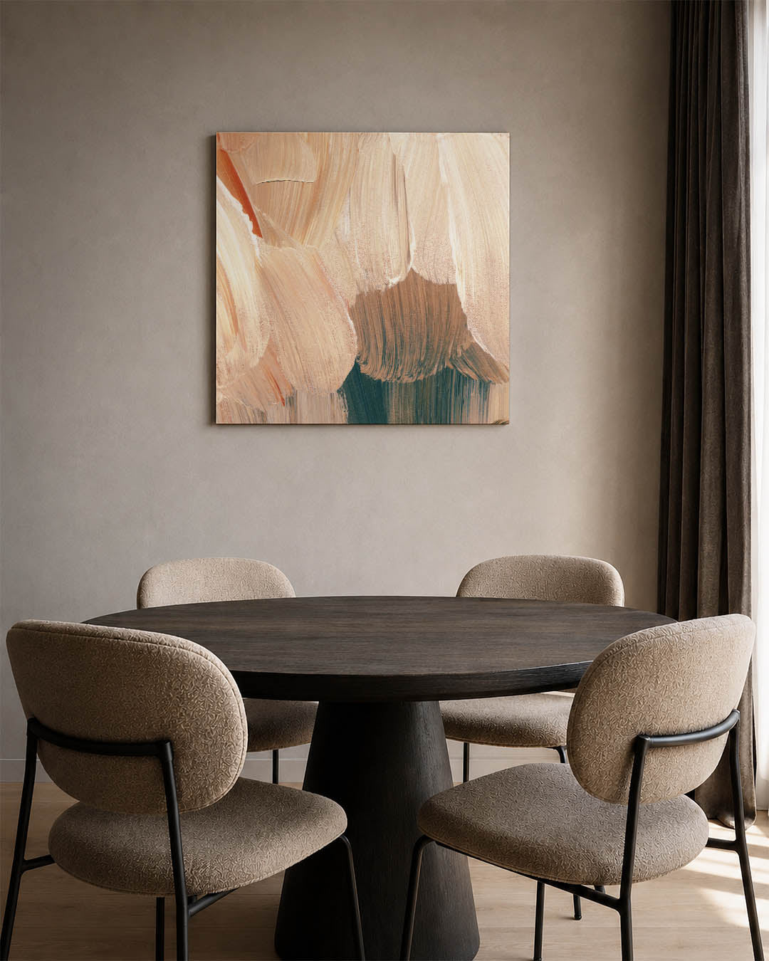 Penseelstreken Kunstwerk