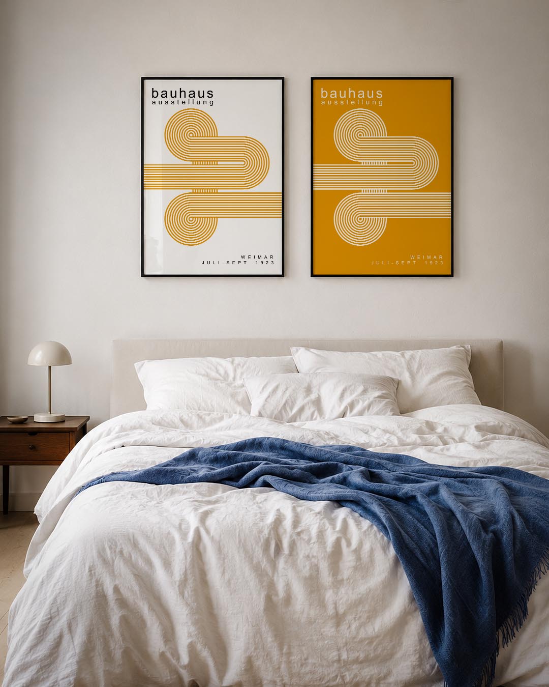 Lijnenspel en cirkelritme Posterset