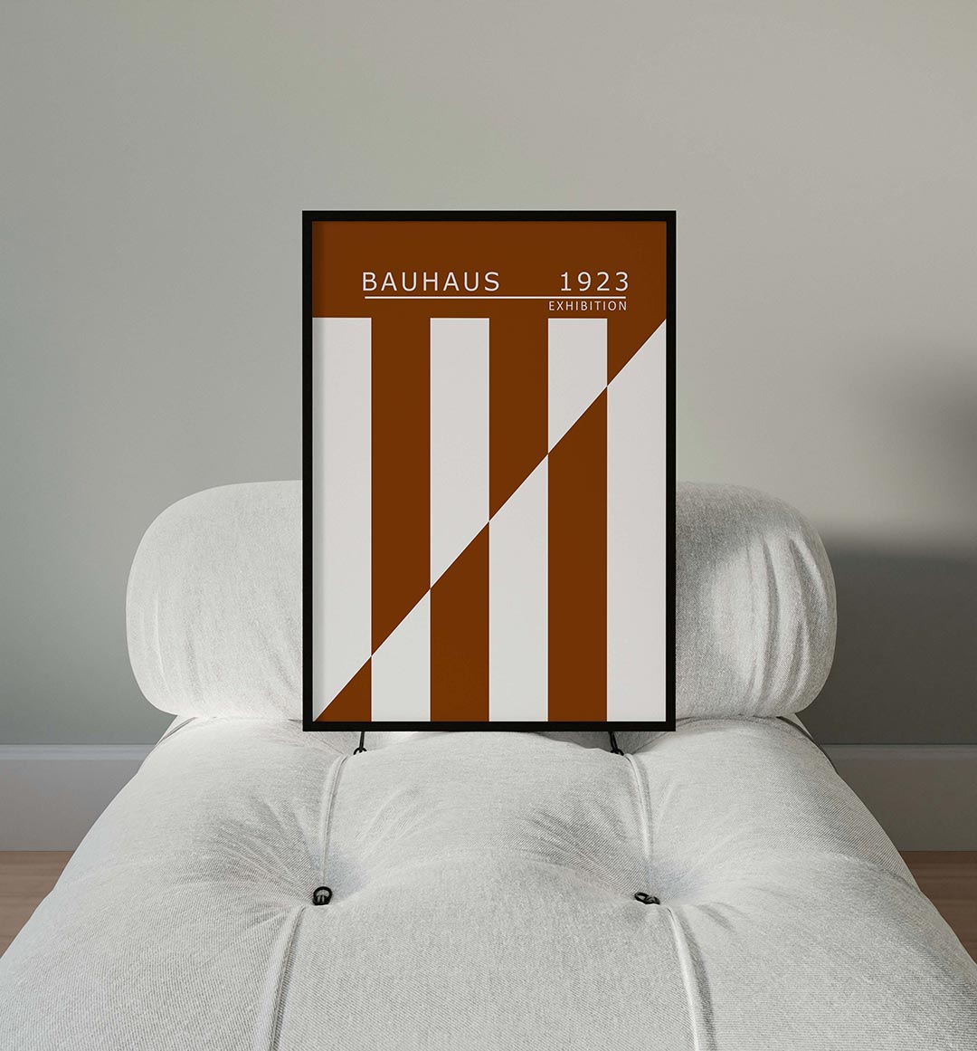 Lijnen en vlakken Poster