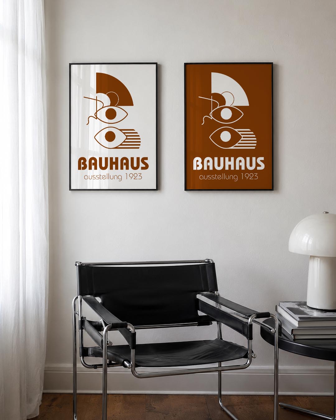 Oogvormen en lijnen Postersets