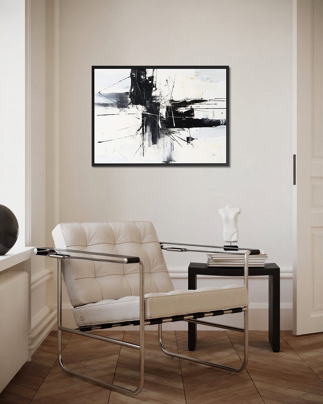 Dynamische lijnen Kunstwerk