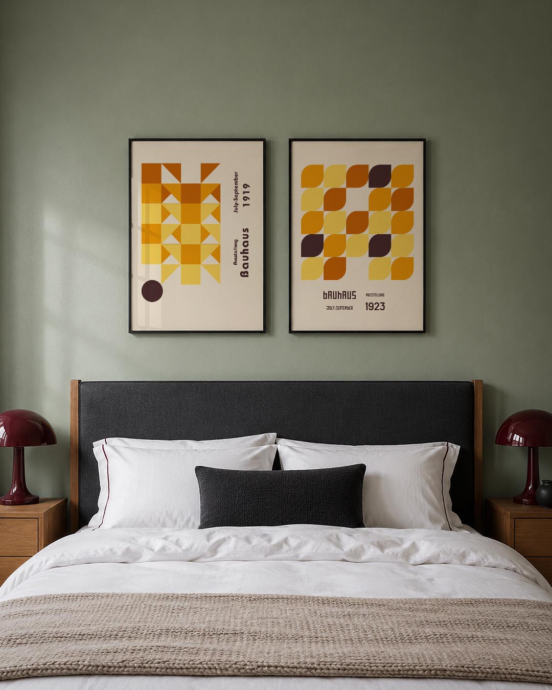 Vorm en kleurenspel Posterset