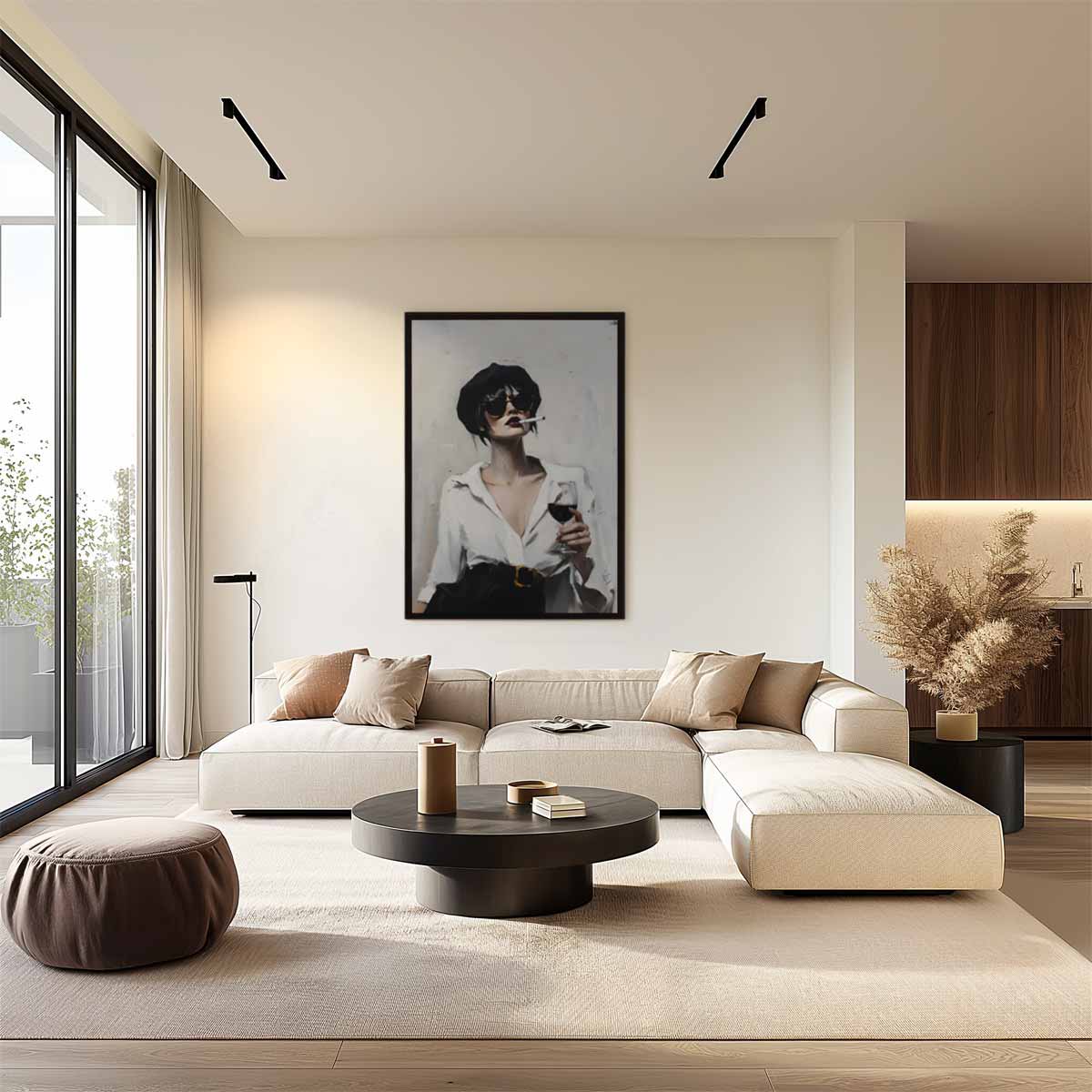 Chic en Nonchalant Kunstwerk-canvas-dibond-plexiglas-wanddecoratie-WallArtistic