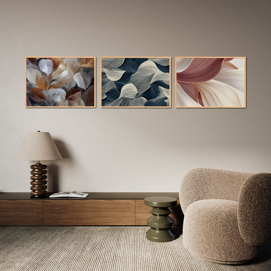 Bladervormen harmonie Posterset