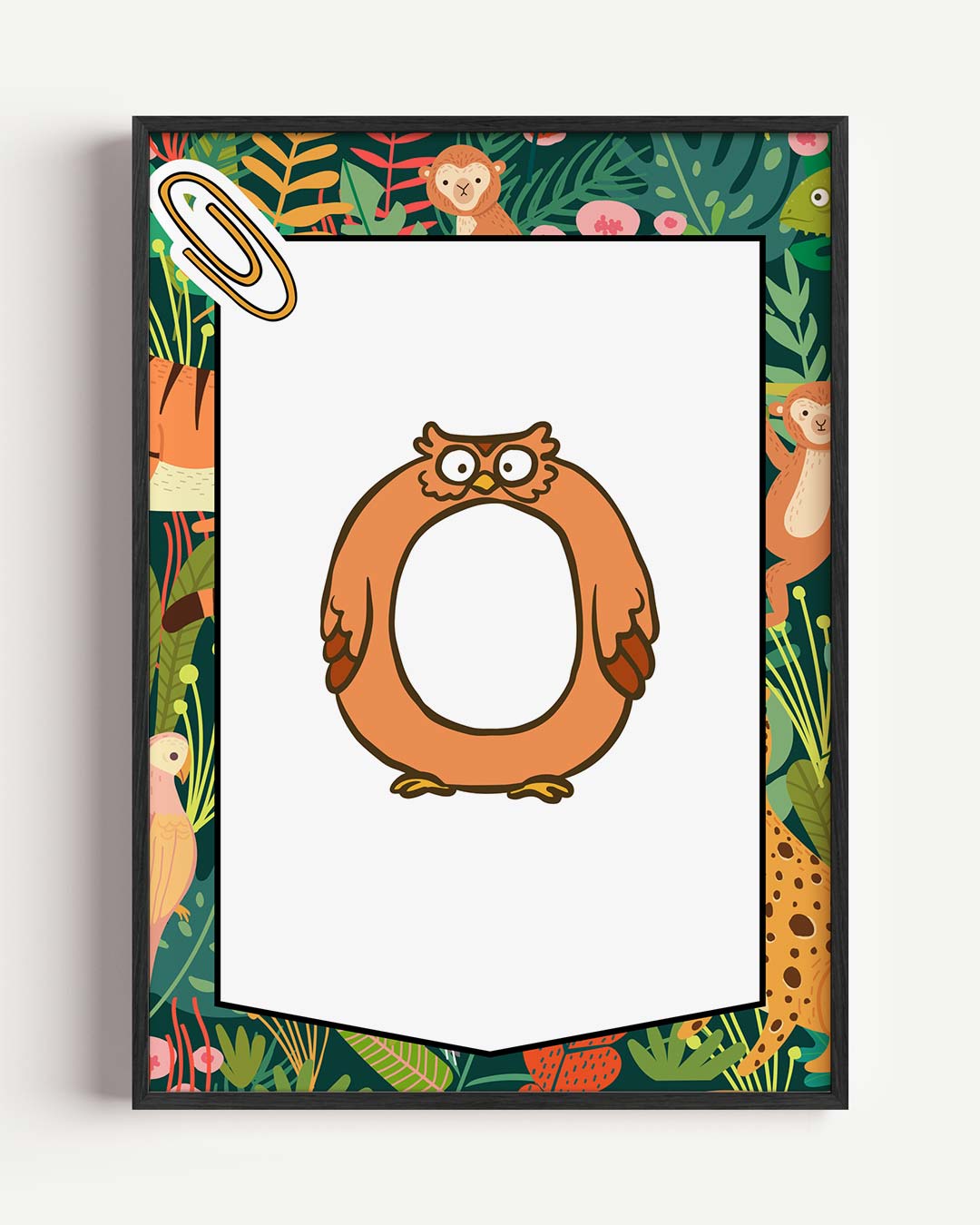 Dierenvrienden Jungle Poster-WallArtistic