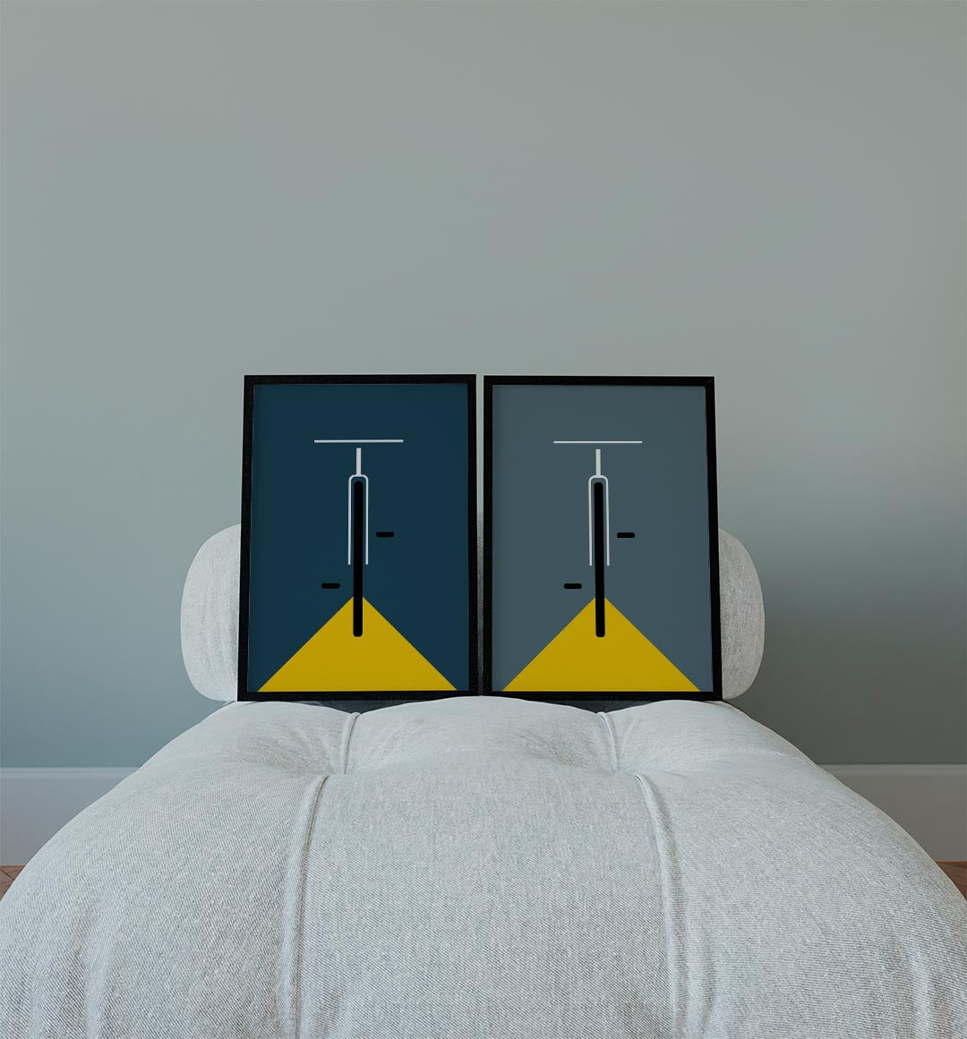 Lijn en vlak Posterset