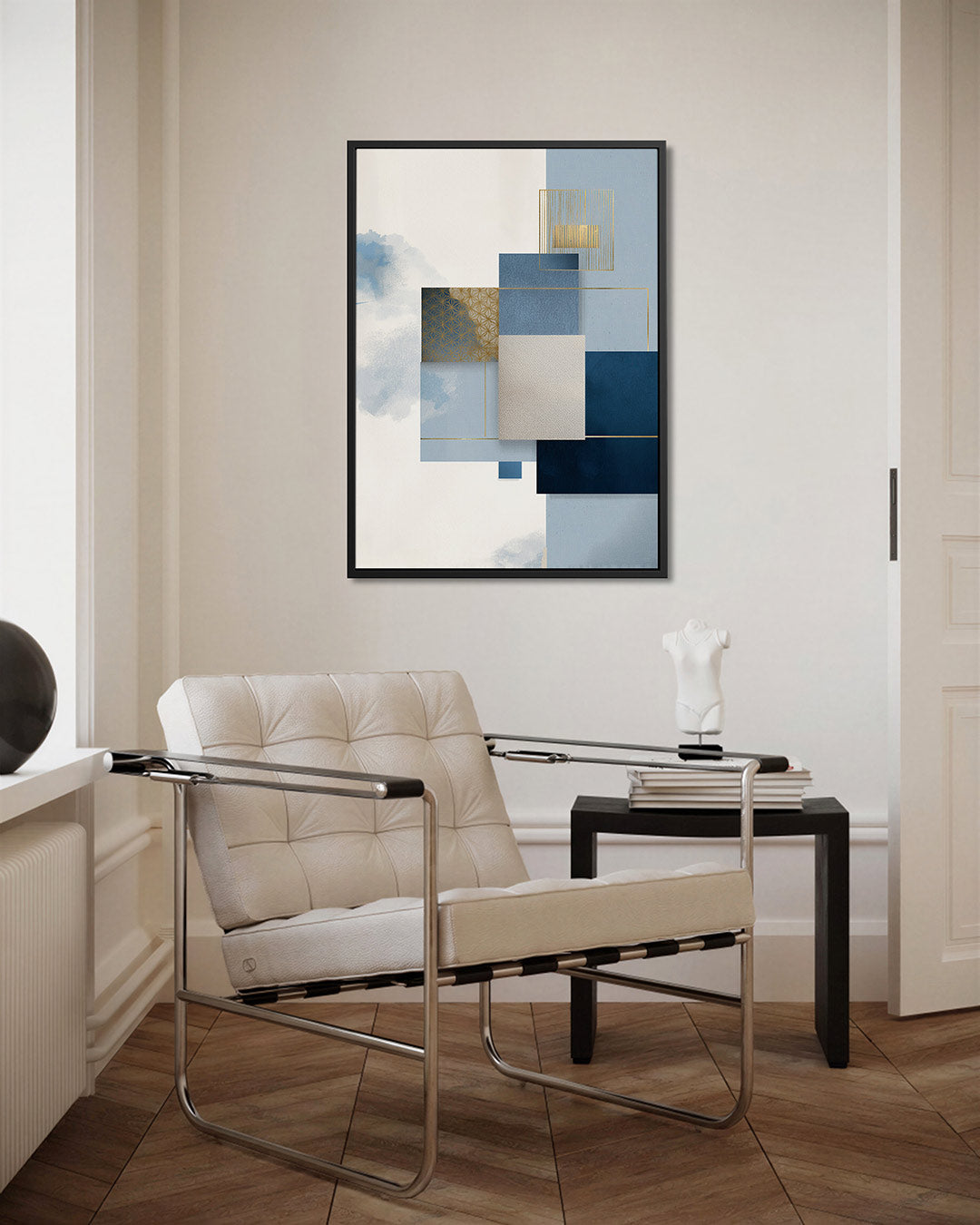Geometrische compositie Kunstwerk