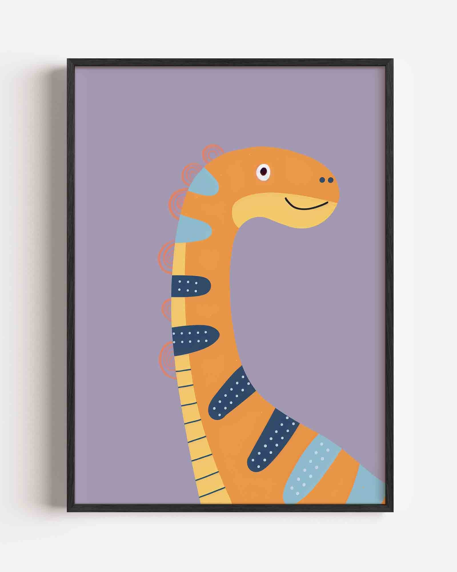 Dinosaurus illustratie Poster