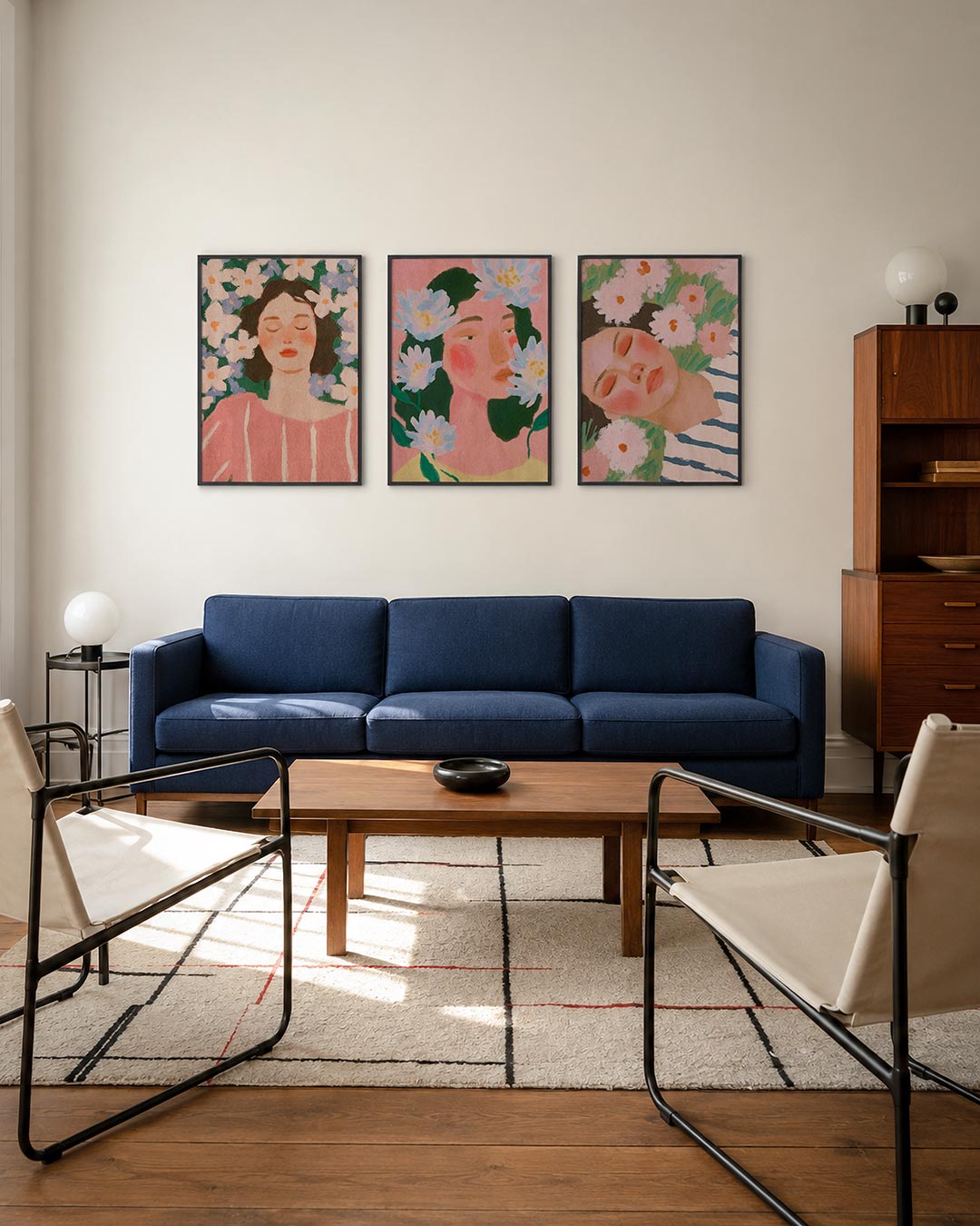 Bloemen en rust Posterset