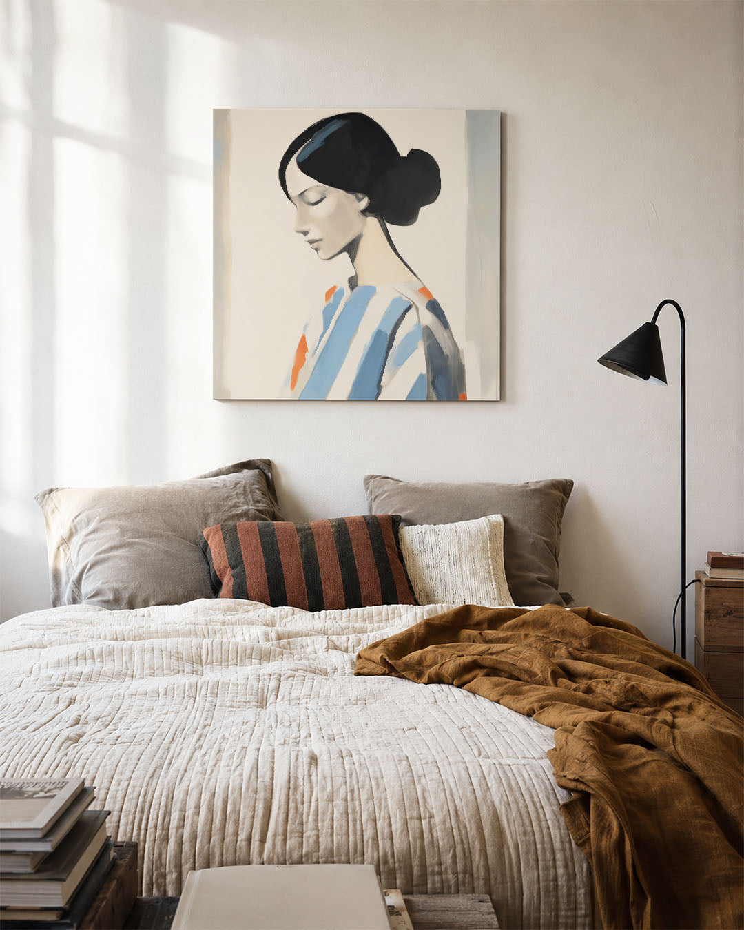 Gestileerde vrouw Kunstwerk