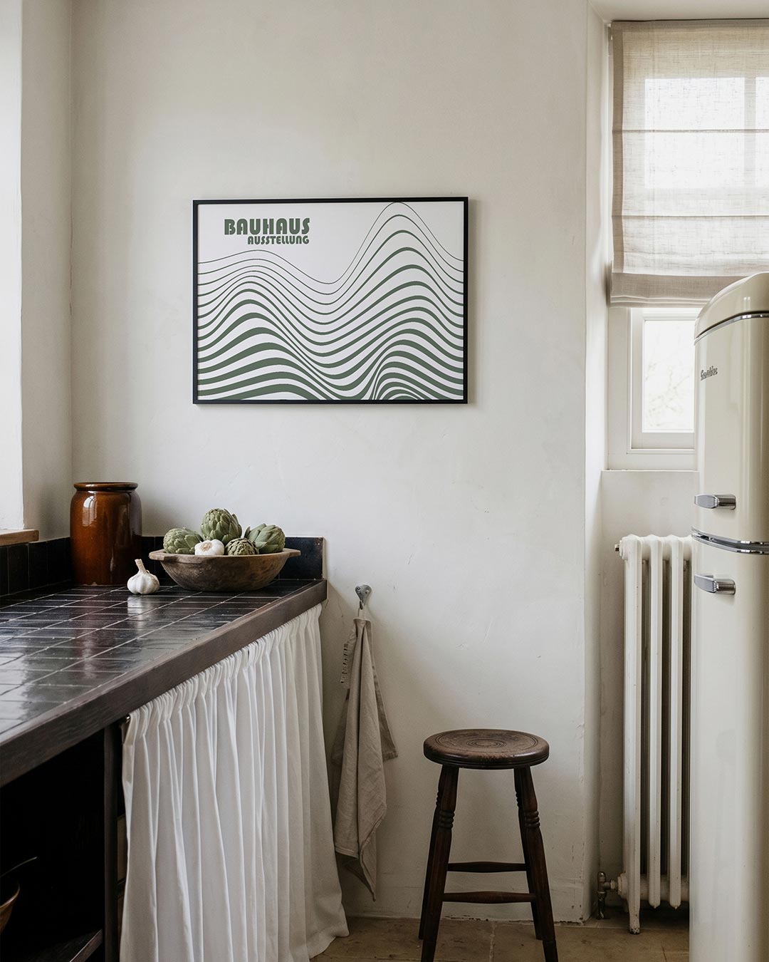 Golvend lijnenspel Poster