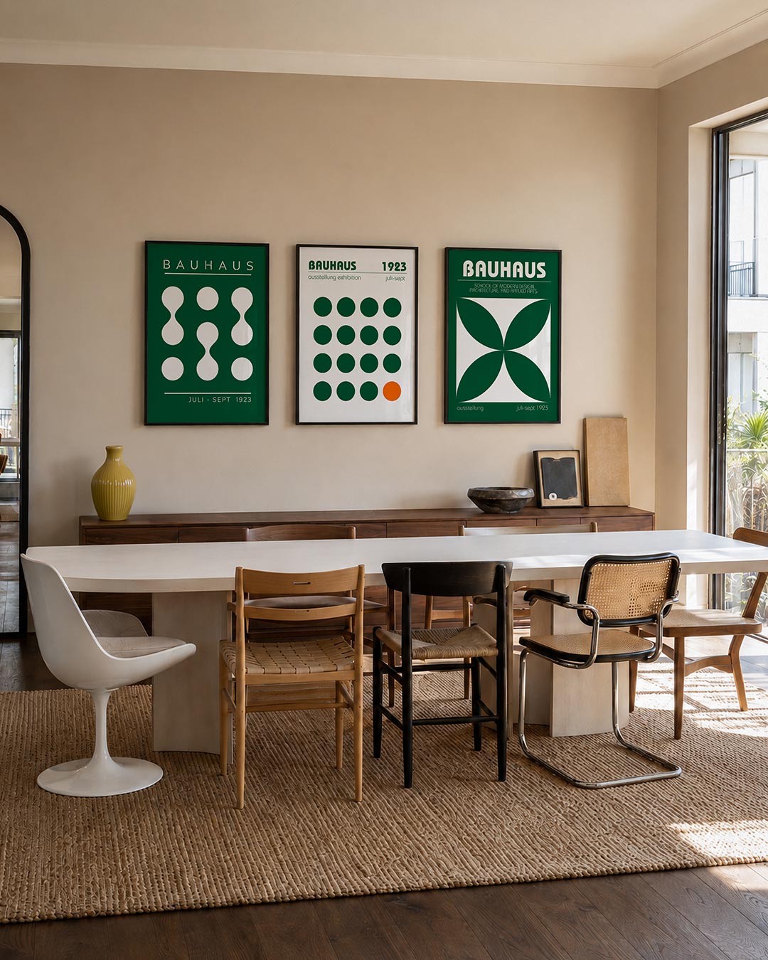 Vormen en vlakken Posterset