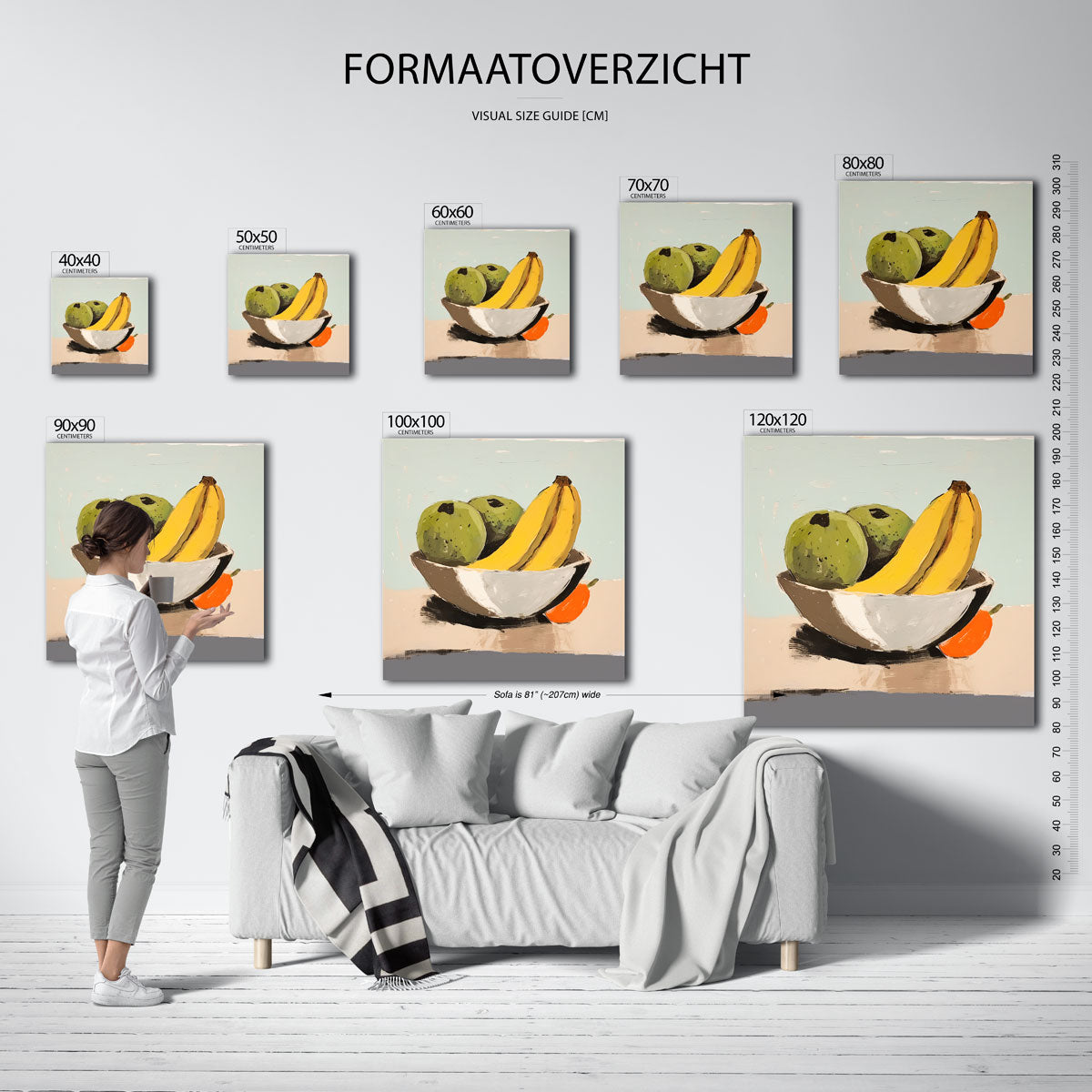 Fruit in schaal Poster