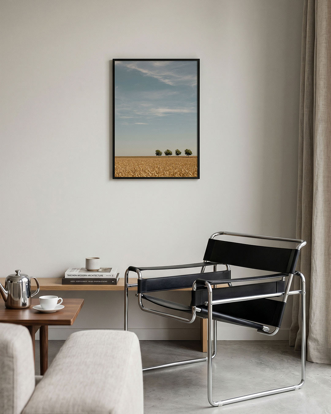 Rustig landschap Poster
