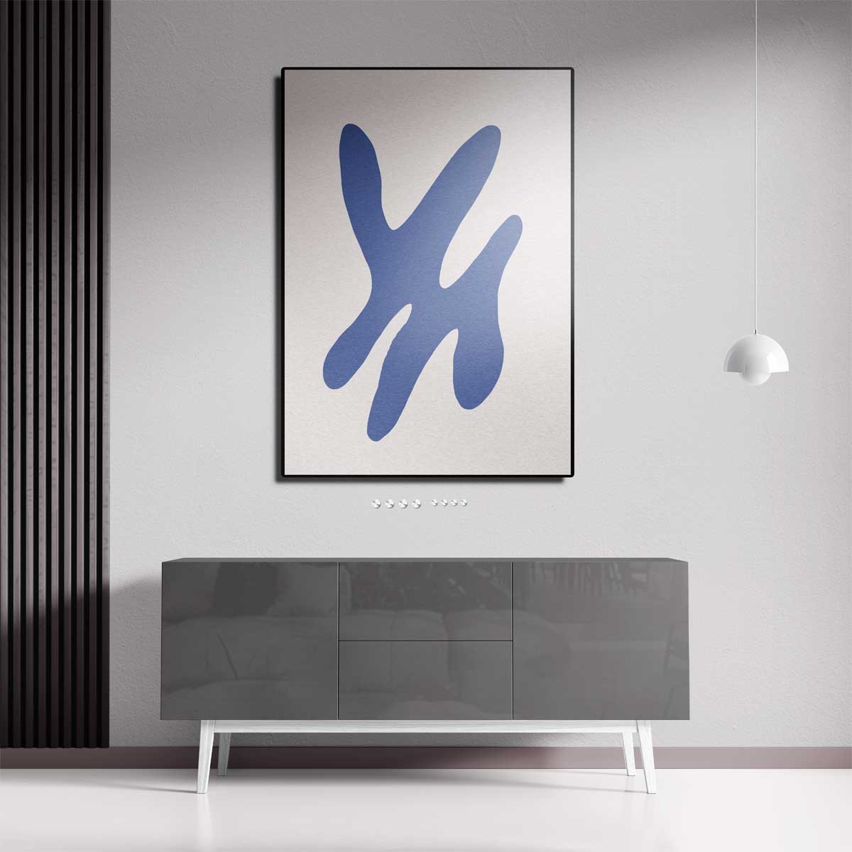 Dans van de Vormen Kunstwerk-canvas-dibond-plexiglas-wanddecoratie-WallArtistic