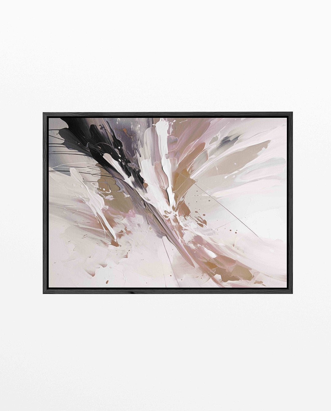 Dynamische kleurenexplosie Kunstwerk