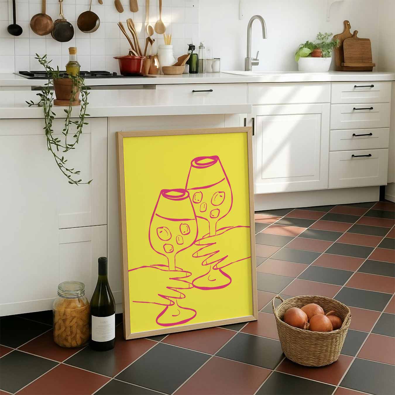 Sprankelende Cheers Poster-WallArtistic