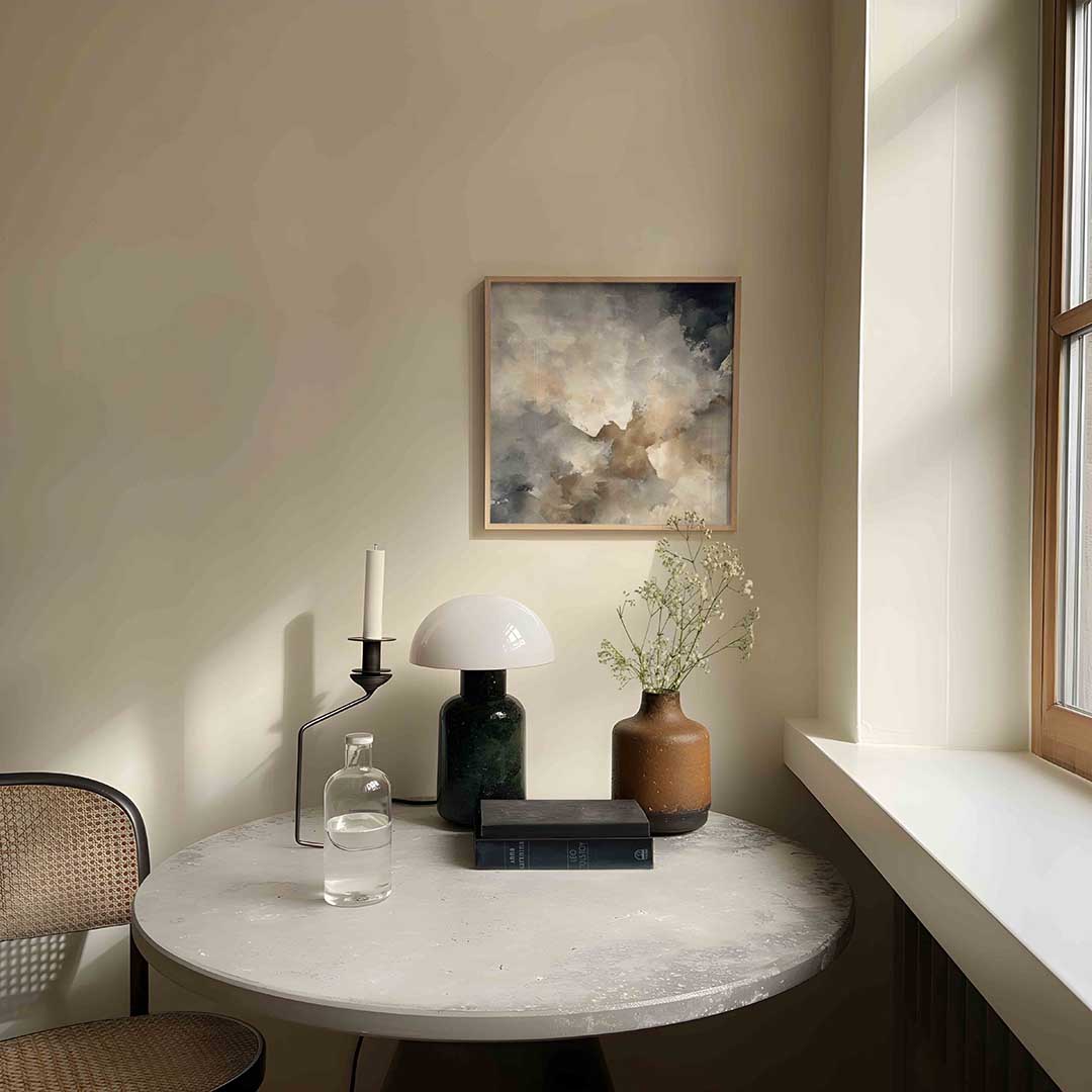 Abstracte wolken Poster