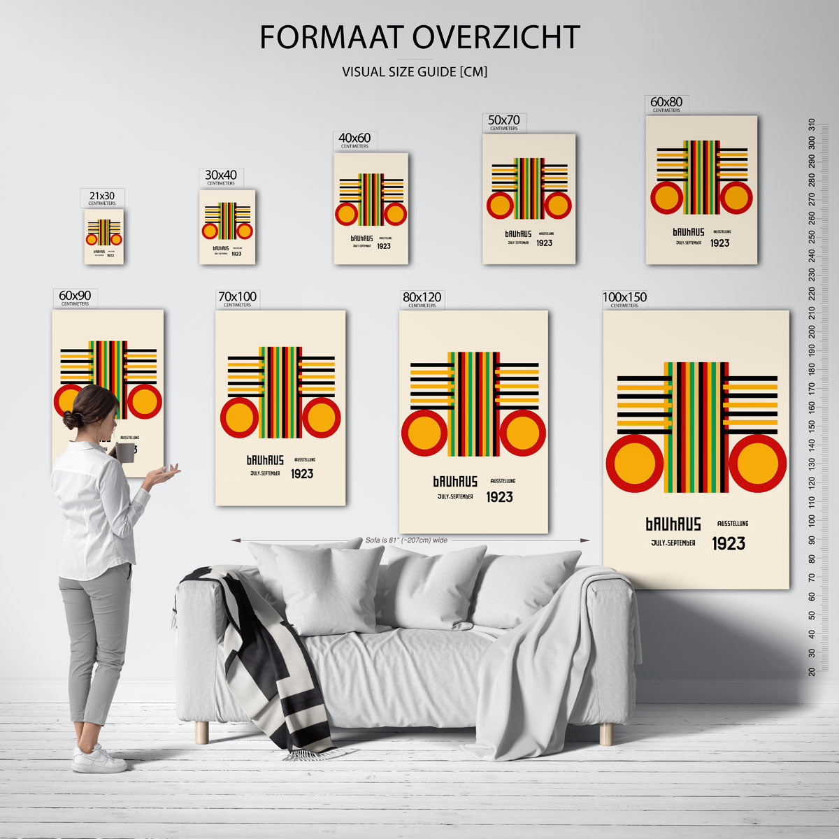 Vorm en kleur Poster