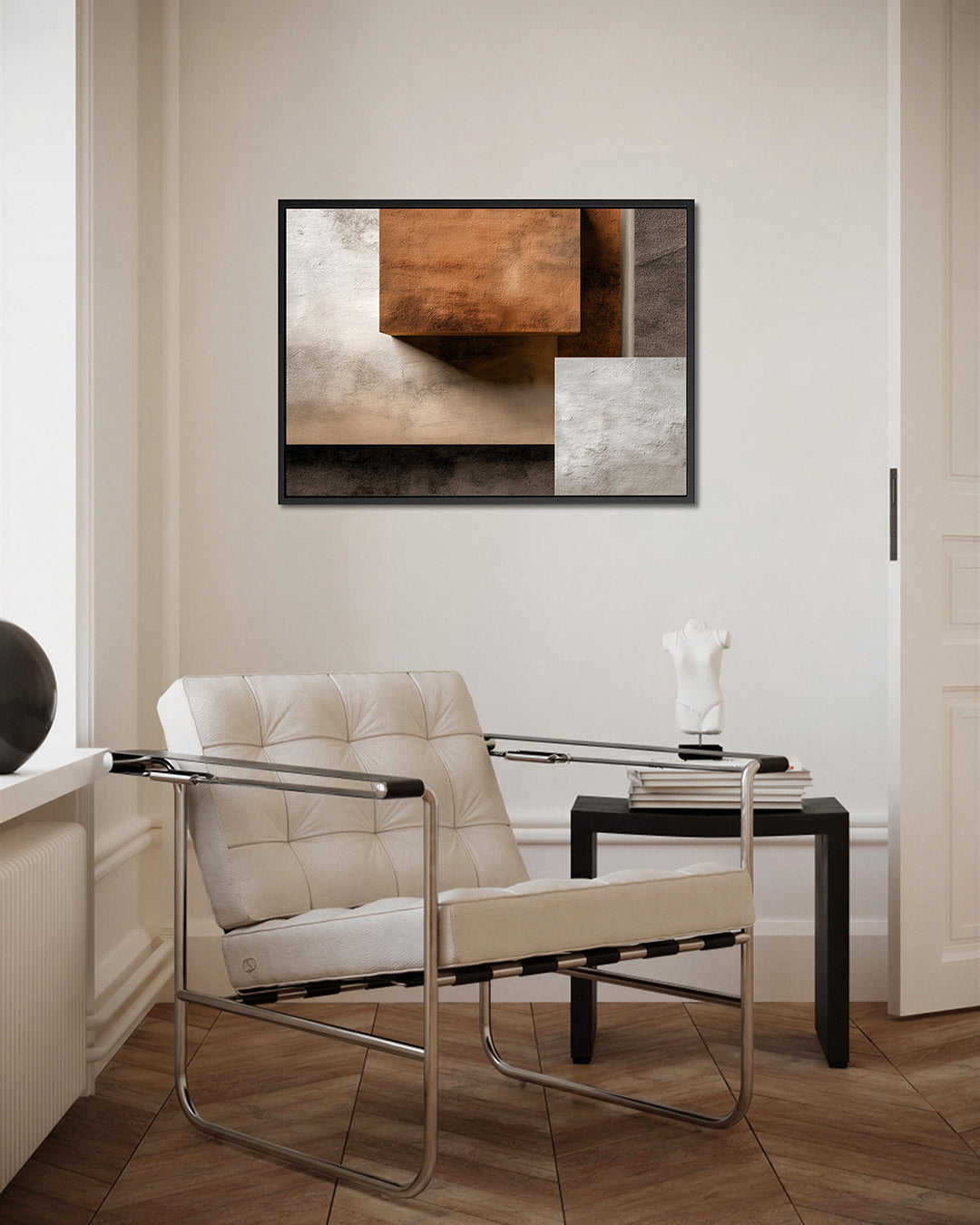 Geometrische vlakken Kunstwerk