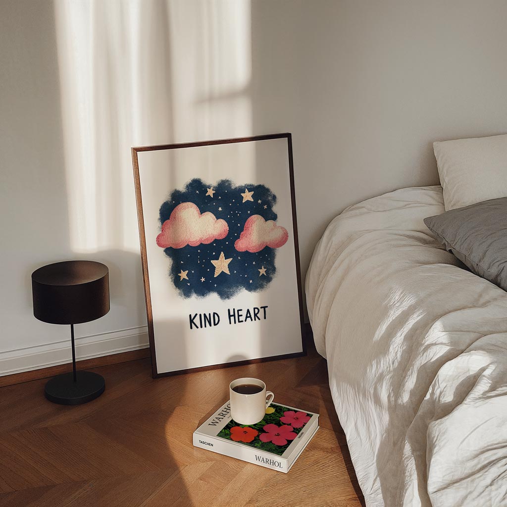 Dromerige Sterrennacht Poster-WallArtistic