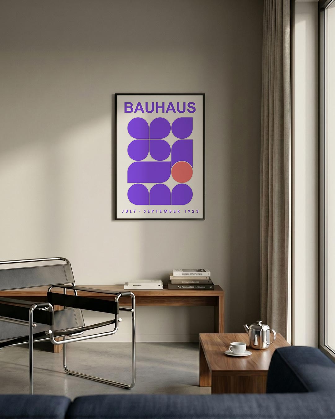 Vormen en kleurvlakken Poster