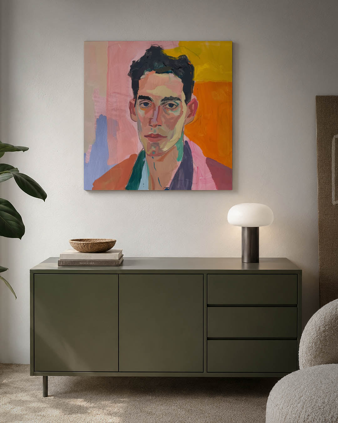 Portretstudie Kunstwerk