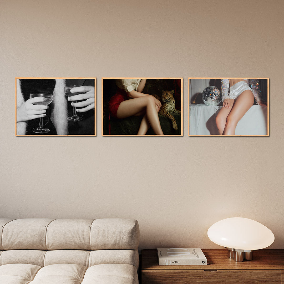 Elegante handen Posterset